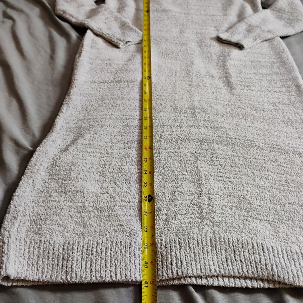 Softies Marshmallow Lounger PJ Gown S/M Heather Gray Long Sleeve Oprah's Fav - Picture 10 of 16